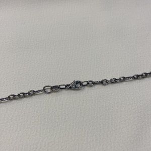 James Avery Sterling Silver 36” Medium Cable Figaro Chain